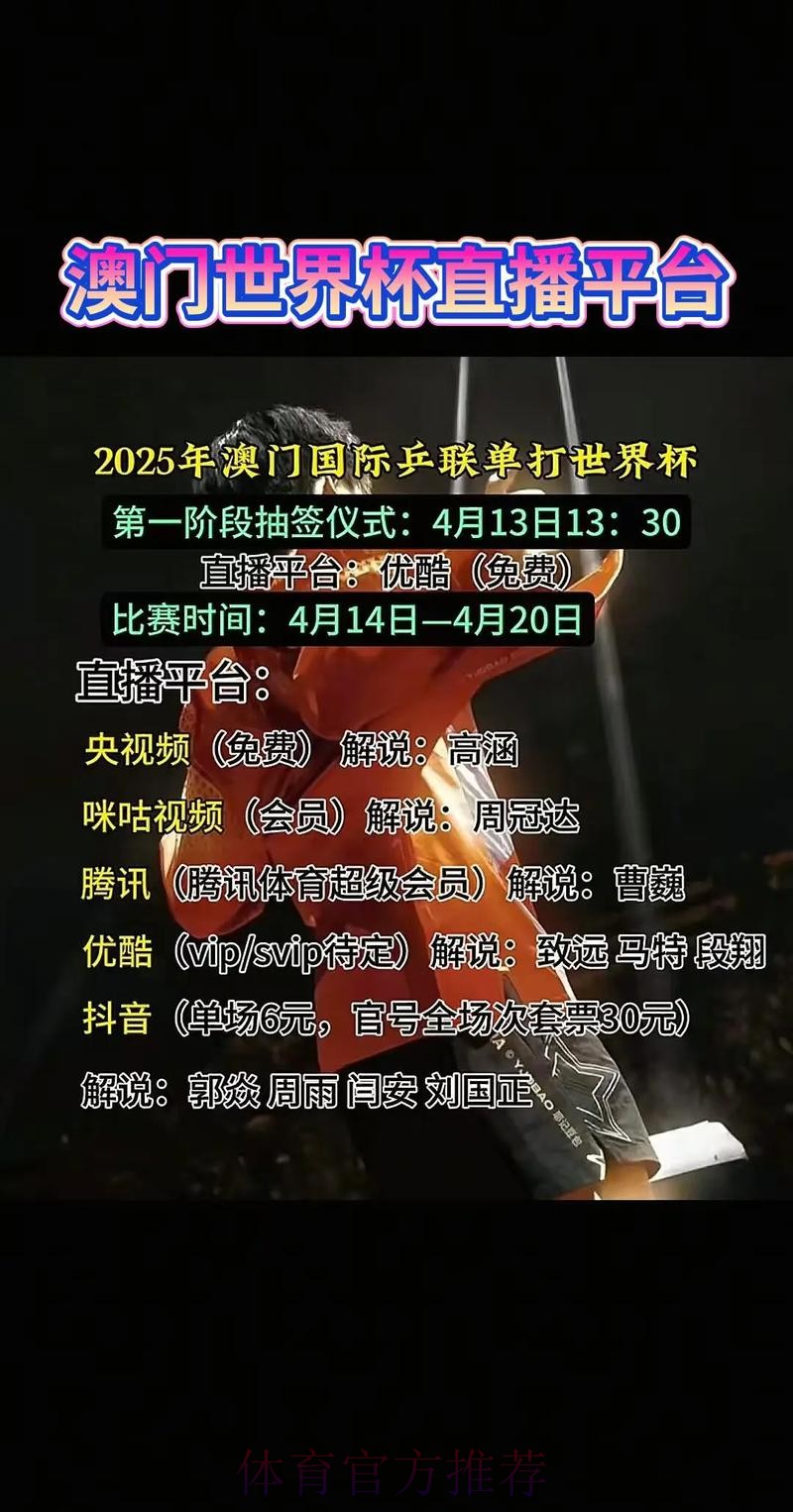 免费观看世界杯直播的最佳平台推荐